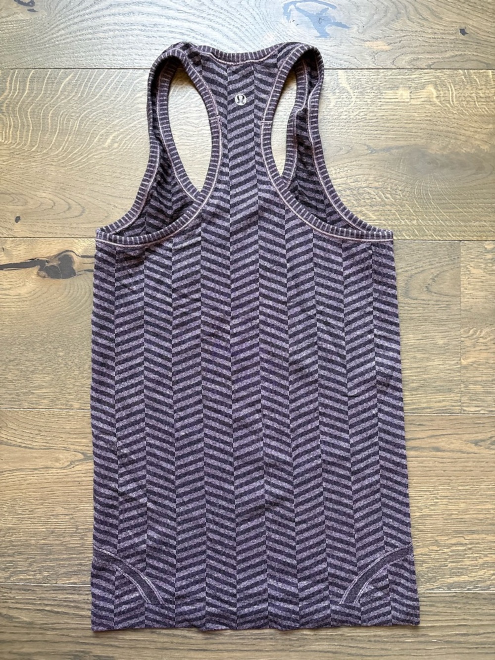 Lululemon Swiftly Tech Racerback In Heathered Black Cherry Size 2 - Picture 8 of 12